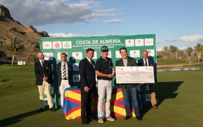 Luis Claverie campeón del Costa del Almería Campeonato de España de Profesionales Senior.