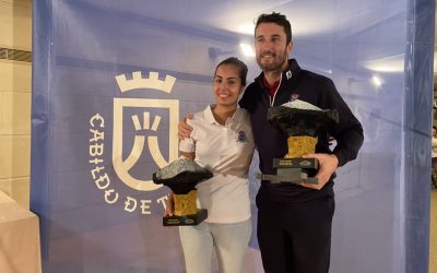 María Velázquez y Noel Calzadilla ganadores del I Teide Trophy