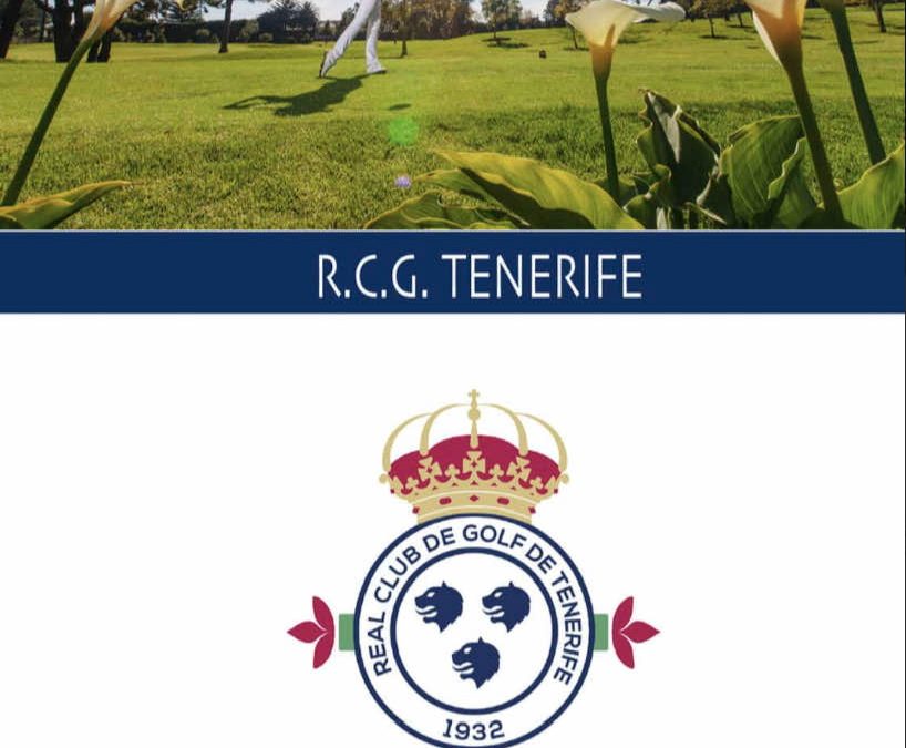 El Real Club de Golf de Tenerife estrena libros de medidas de campo.