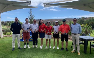 Bernabé González Alonso y María Velázquez Morales nuevos Campeones de Canarias de Pitch & Putt.