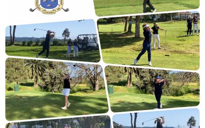 Las golfistas canarias en conflicto con el Circuito Regional de la FCG.