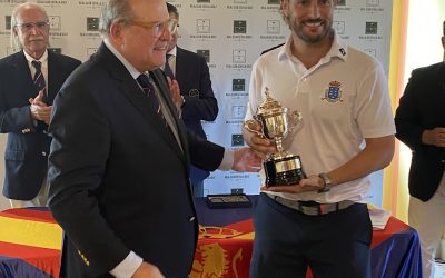Victoria de principio a fin de Óscar Sánchez en el Campeonato de España Mid Amateur Masculino