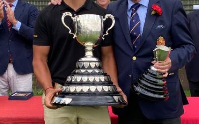 José Antonio Sintes, flamante ganador de la Copa Nacional Puerta de Hierro.