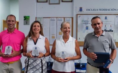 Susto, hospitalización, operación y victoria de Carlos Vega en el Cto. de Las Palmas de Pitch & Putt 2023. Fabiola Sosa ganadora en scrtach femenina.
