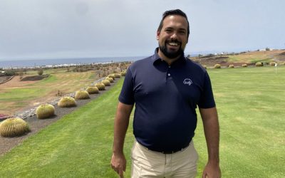 «En Lanzarote Golf tenemos un proyecto ilusionante». Adrián Bádenas, Director Deportivo.