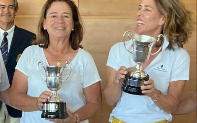 María Castillo Campeona de España de Dobles en Las Pinaillas, Albacete.