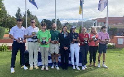Álvaro Bañares y Nerea Garrido, ganadores de la XVII Copa Peñón.