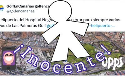 ¿Picaron con la inocentada de ayer? Las Palmeras golf mantendrá todos sus hoyos.