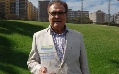 Rafa Cabrera Premio Golfencanarias 2023 al Mejor Jugador Profesional