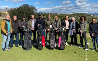 Primer entrenamiento del estudio pionero Golf con Parkinson.