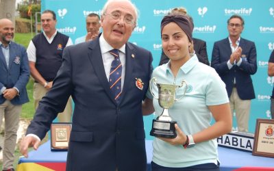 María Velázquez se proclama Campeona de España Femenino de Pitch & Putt 2024 en Golf La Rosaleda.