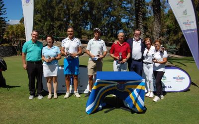 César Fernández de Caleya y Andrea Ramos Campeonato de Canarias Senior 2024 Tecina Golf