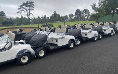 El Real Club de Golf de Tenerife renueva su flota de buggies. Más ecológicos y sostenibles.