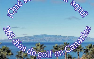 Si vives en Canarias puedes jugar al golf sin mojarte los 365 días del año. Te explicamos por qué.