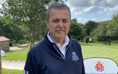 Bernabé González, con un metacarpiano roto, ganador de la Copa Arona 2024 en Golf Los Palos