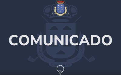 La Real Federación Canaria de Golf emite un Comunicado Oficial por los problemas de inscripción de la semana pasada.
