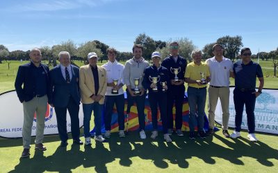 Juan Postigo engrande su leyenda ganando por séptima vez el Campeonato de España de Golf Adaptado. César Crespo gana la Copa Federación.