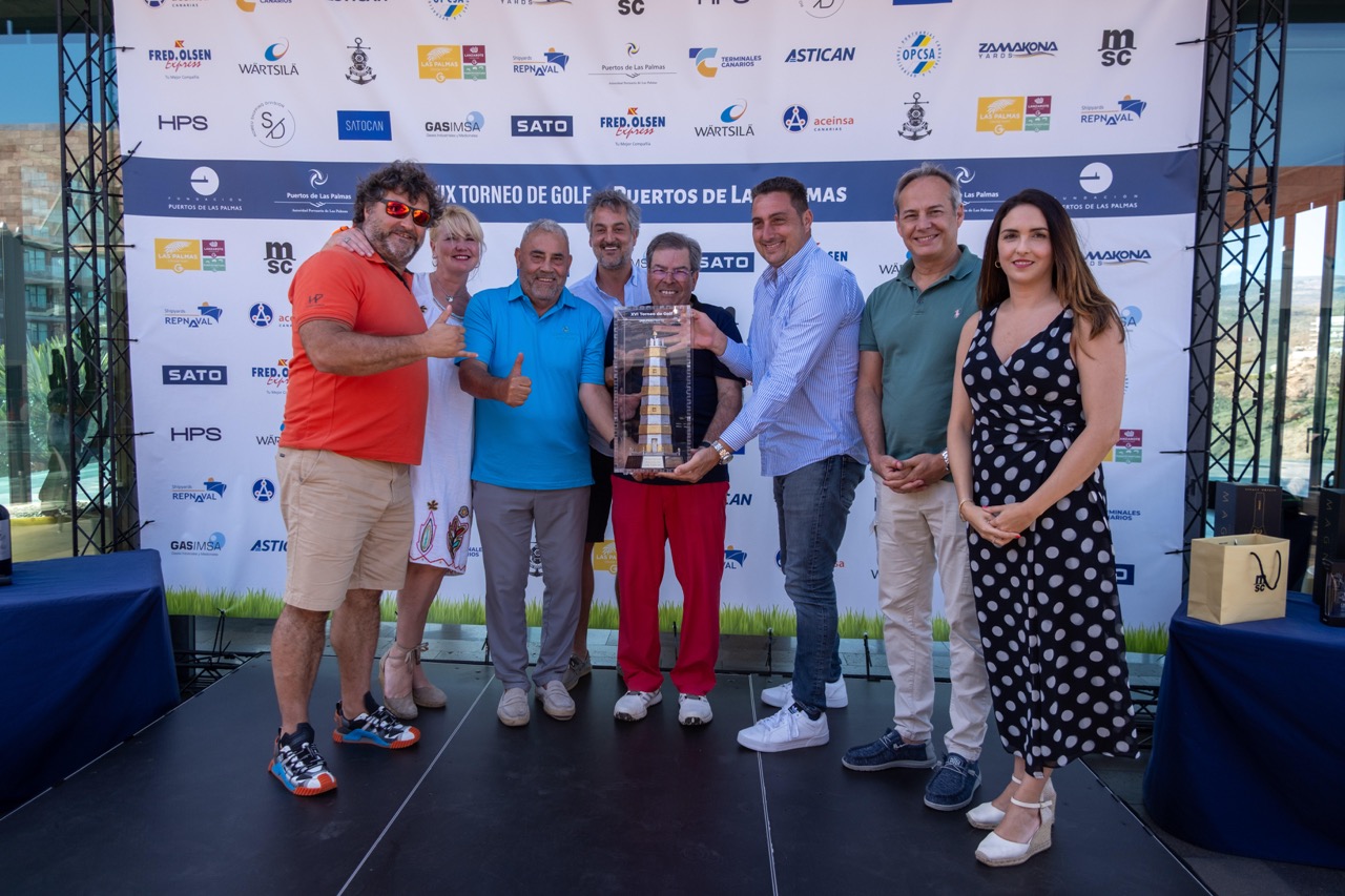 Pablo Medina, del equipo HPS, ganador del XIX Torneo Puertos de Las Palmas