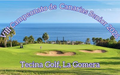 El VIII Campeonato de Canarias Senior calienta motores en Tecina Golf.