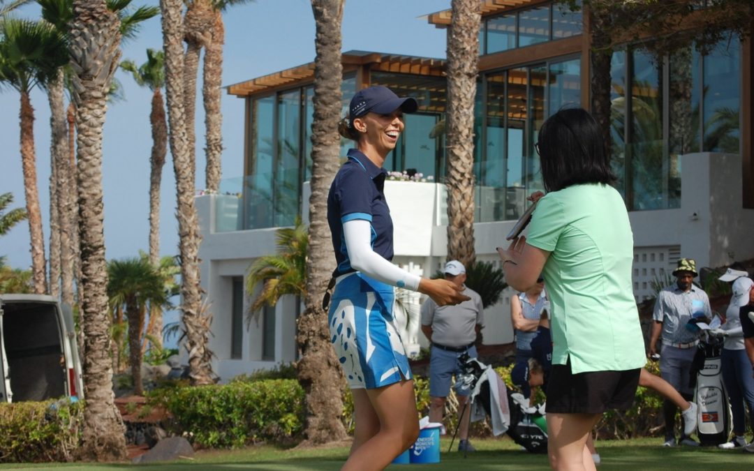 Lauren Walsh líder tras dos rondas del Tenerife Women´s Open.