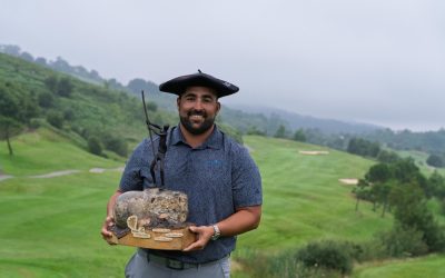 Mario Galiano se impone en el primer hoyo de play-off del IV Bizkaia PGAe Open.