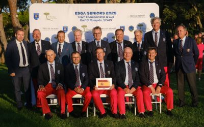 Gran éxito en el Campeonato de Europa Senior ESGA por equipos celebrado en Golf El Rompido