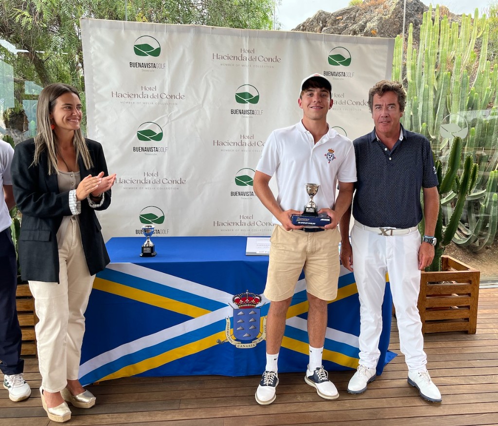 José Antonio Sintes Navarro Campeón de Canarias de Profesionales 2025 en Buenavista Golf. 