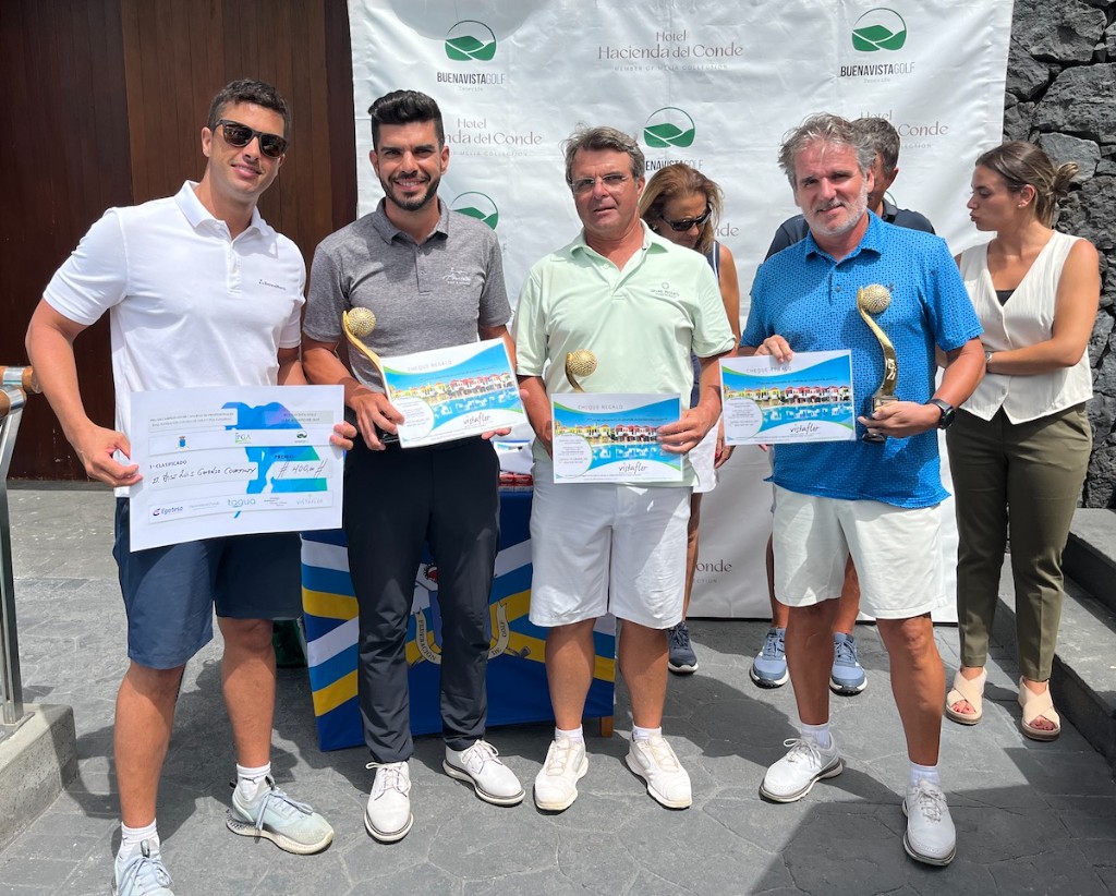 José Antonio Sintes Navarro Campeón de Canarias de Profesionales 2025 en Buenavista Golf. 
