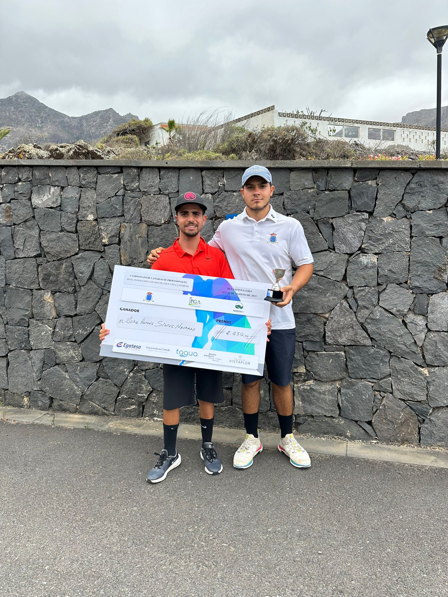 José Antonio Sintes Navarro Campeón de Canarias de Profesionales 2025 en Buenavista Golf.
