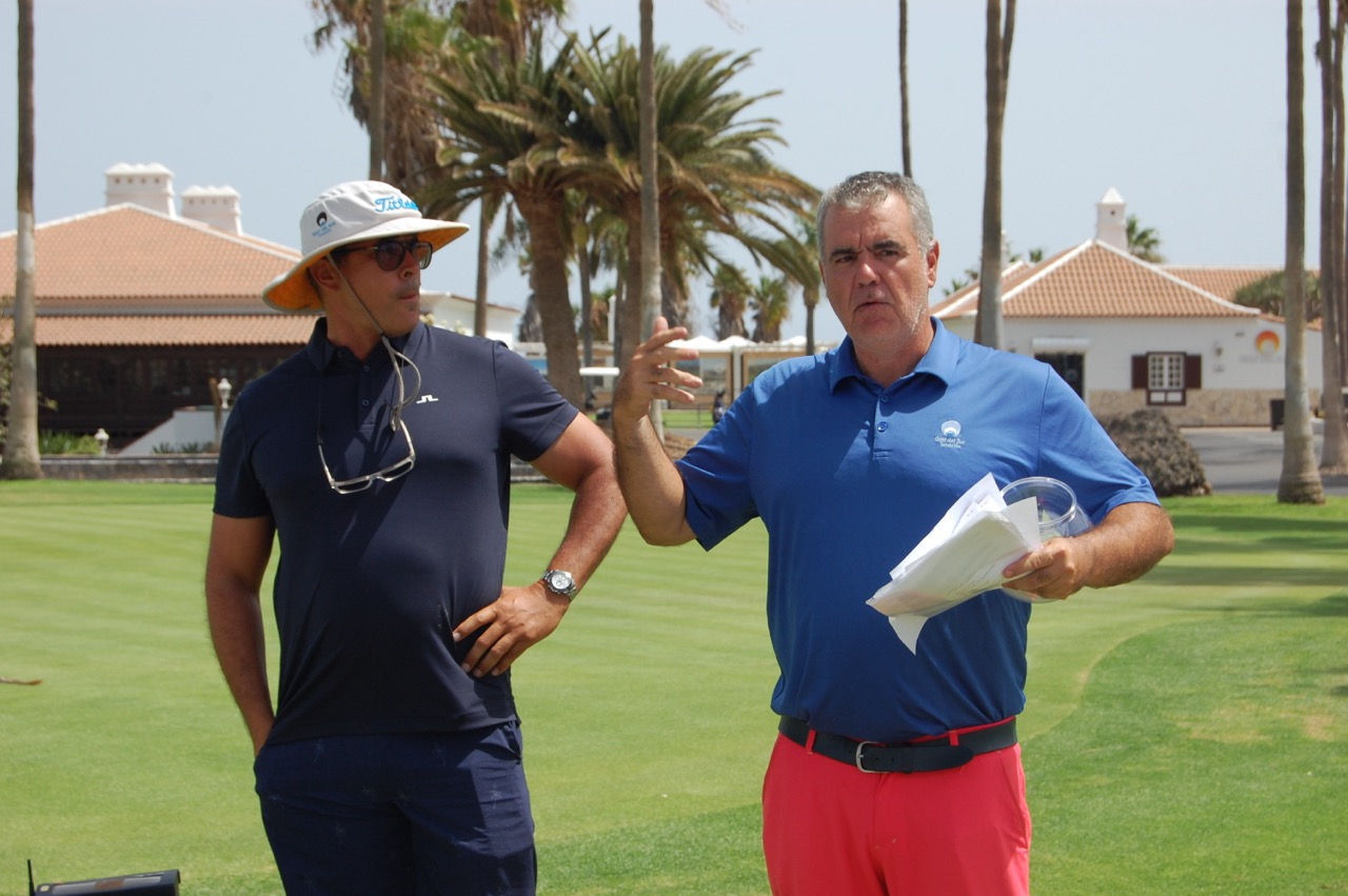 Jaume Montalat y Edurne Lairihoy, campeones absolutos del Open Amateur Golf del Sur