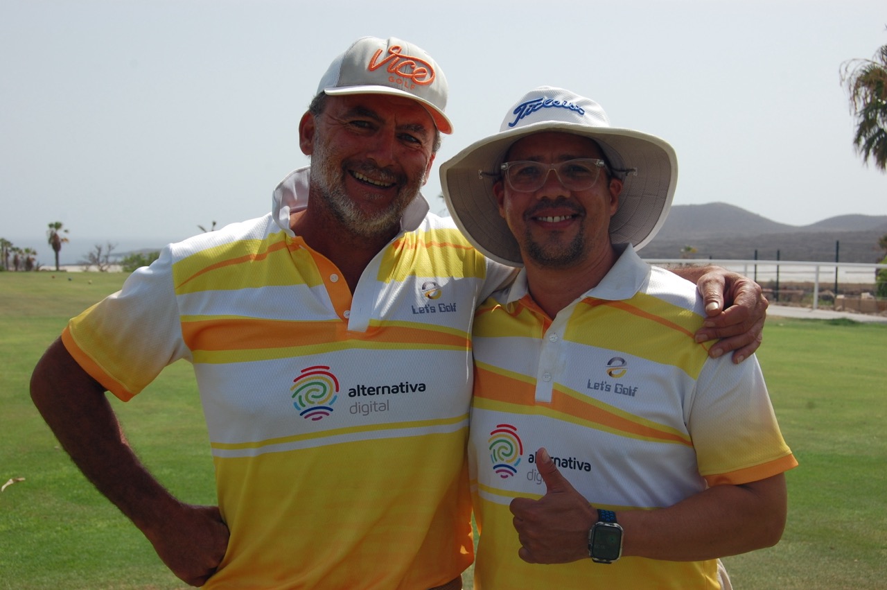 Walterio Elías y Clay Torregrosa ganadores del II Torneo por equipos Let´s Golf en Amarilla Golf.
