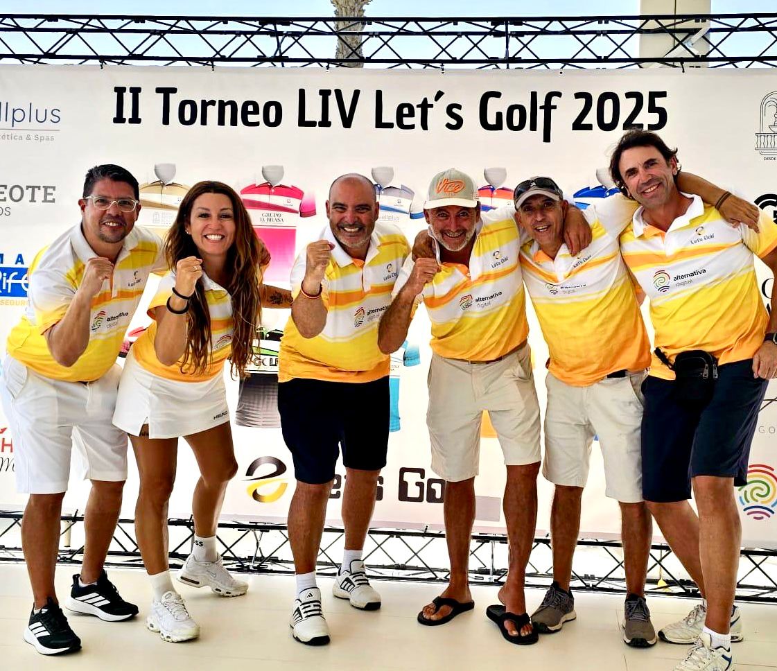 Walterio Elías y Clay Torregrosa ganadores del II Torneo por equipos Let´s Golf en Amarilla Golf.
