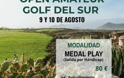 Open Amateur Golf del Sur. Fin de semana atractivo y con muchas expectativas.