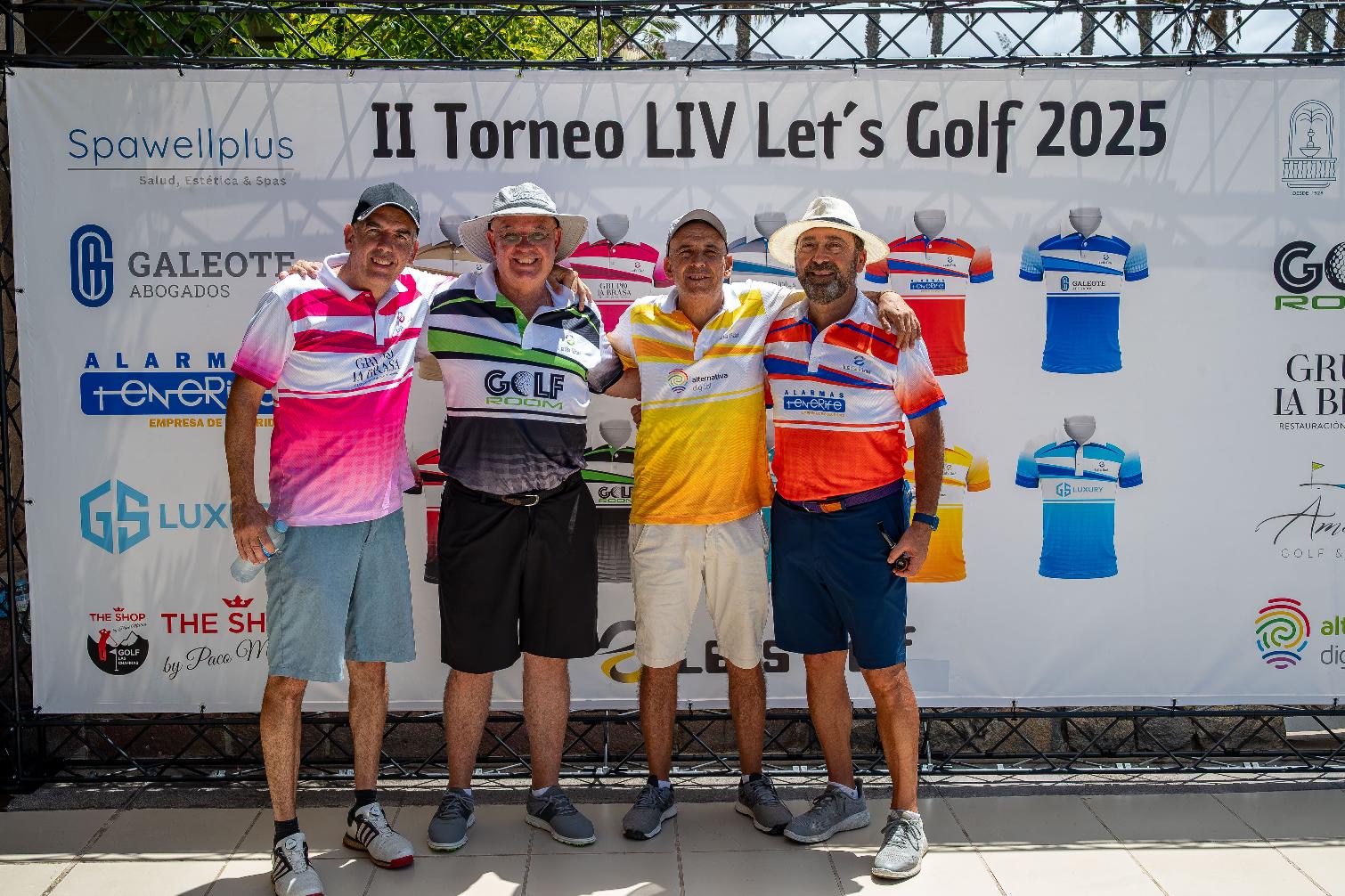 Amarilla Golf Team da un golpe en la mesa y se lleva la victoria en el III Torneo por equipos Let´s Golf en Golf Las Américas.