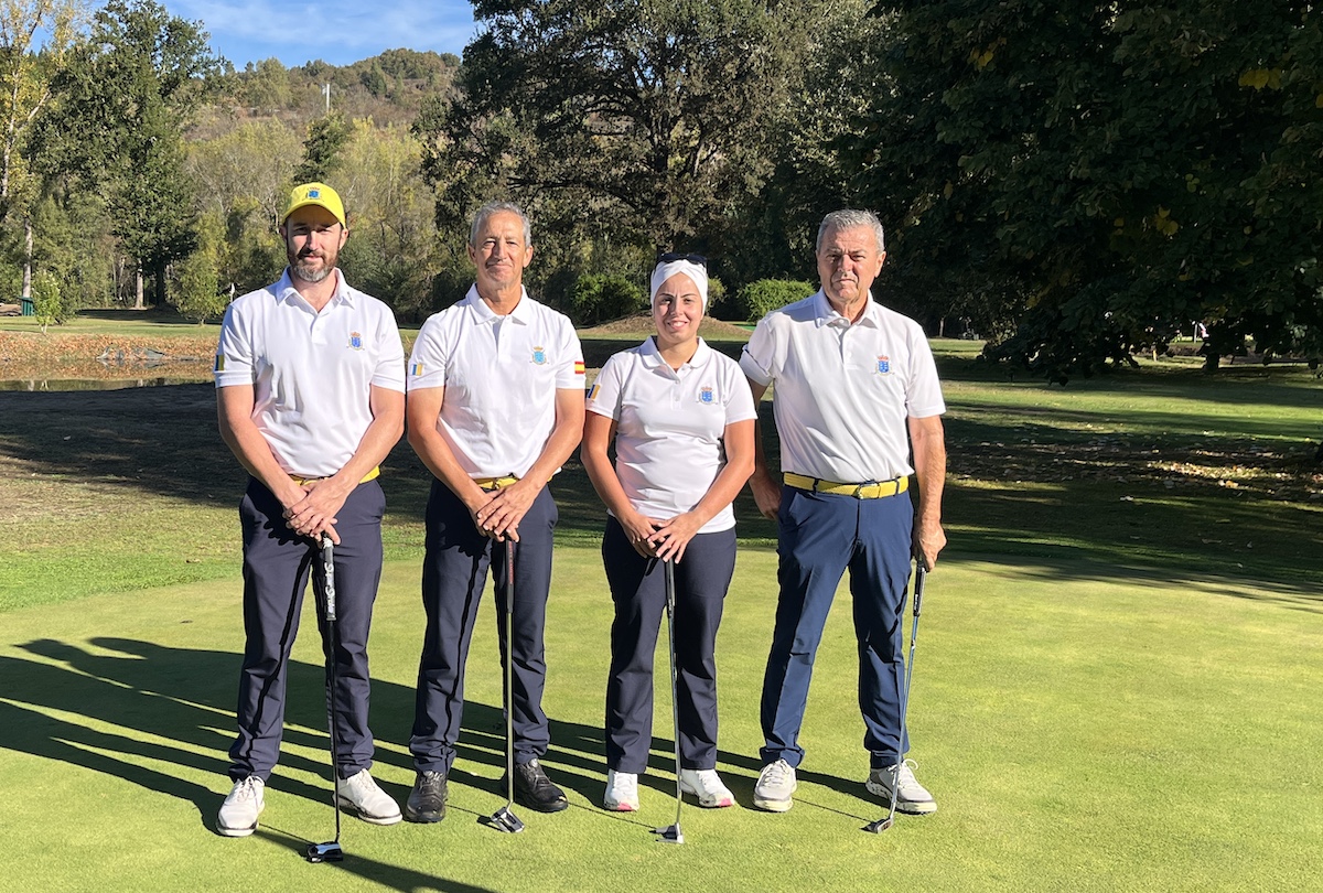 Canarias se queda a las puertas de la victoria en el Campeonato de España de FFAA de Pitch & Putt
