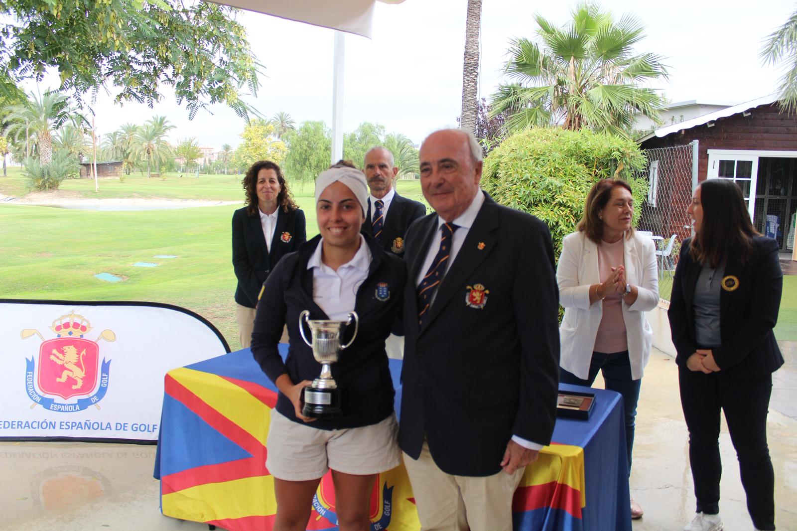 María Velázquez gana con autoridad el Campeonato de España Femenino de Pitch & Putt 2025