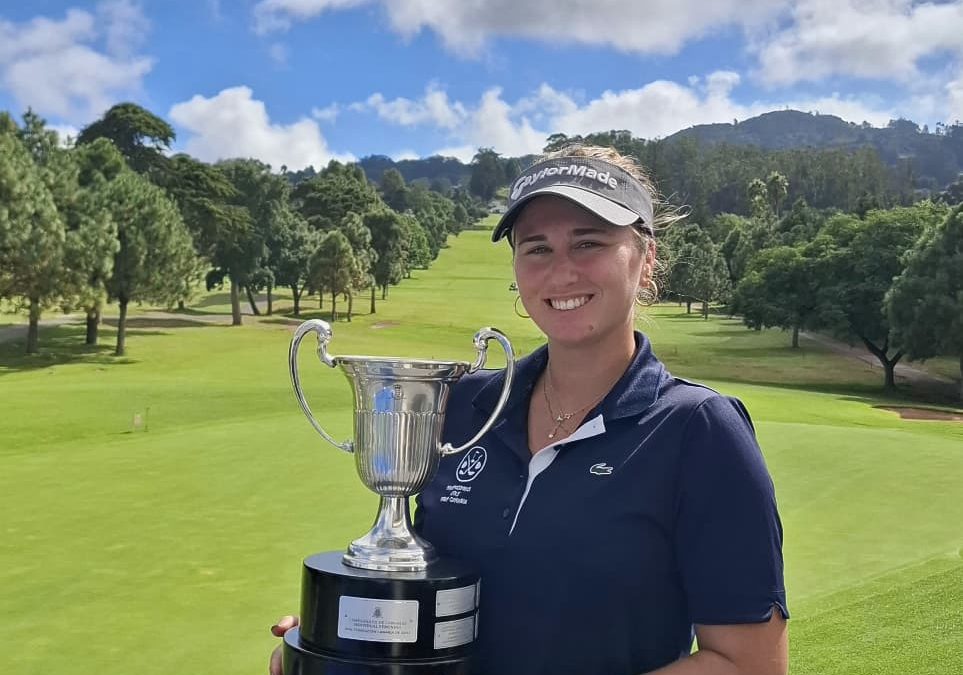 Alicia Fajardo gana sin oposición el Campeonato de Canarias Individual Femenino