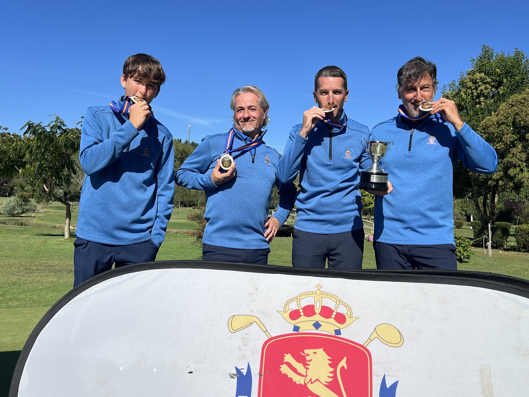 Canarias se queda a las puertas de la victoria en el Campeonato de España de FFAA de Pitch & Putt