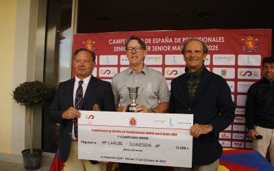 Carlos Suneson gana el Campeonato de España de Profesionales Senior 2025 en La Faisanera Golf.