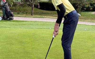 El golfista canario Javier Bethencourt, finalista en el primer Galardón Princesa de Girona a los Valores de Jóvenes Deportistas.