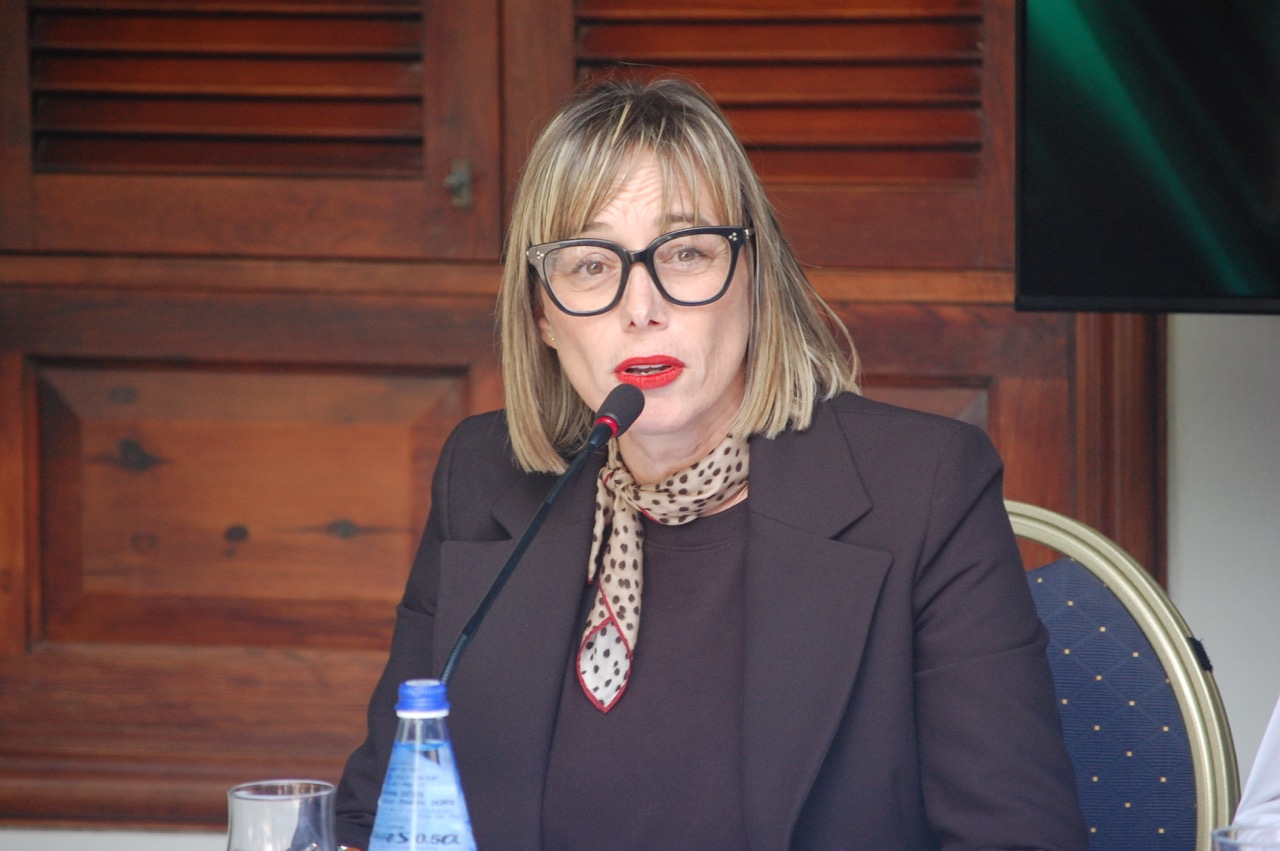 Torneo de Navidad de Golf del Sur Laura Paiz Concejala de Turismo del Ayuntamiento de San Miguel de Abona