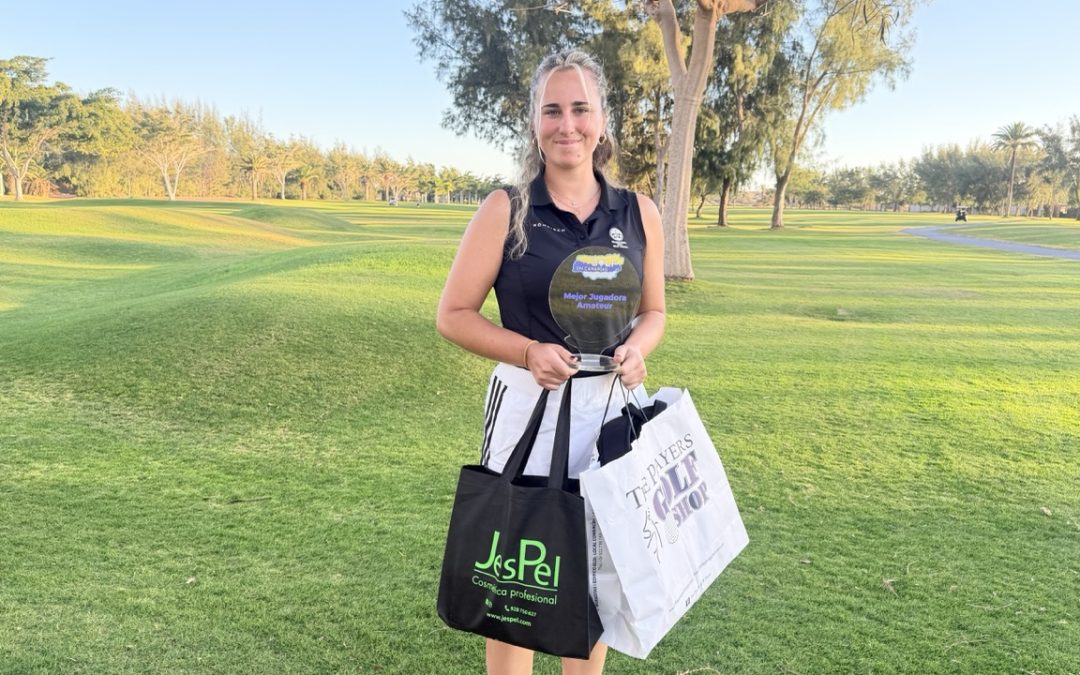 Alicia Fajardo Monzón Premio GolfEnCanarias 2025 a la Mejor Jugadora Amateur
