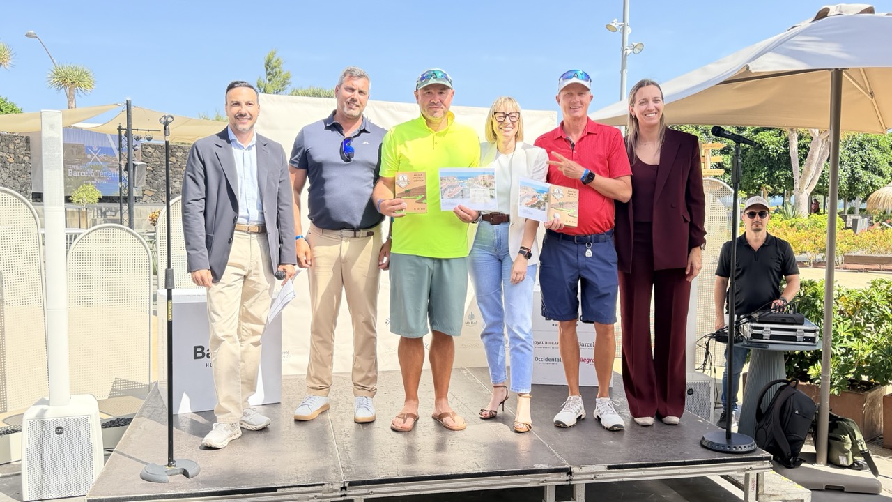 Shakolin y Belousov ganadores absolutos del Torneo Barceló Tenerife en Golf del Sur.