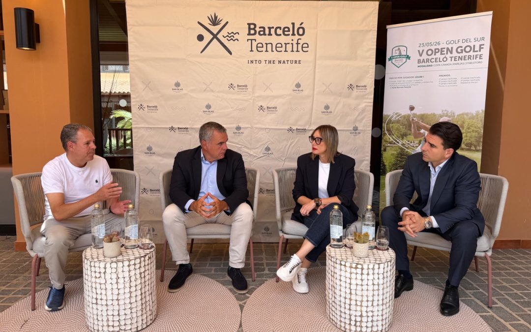 Barceló Tenerife presenta su torneo en Golf del Sur a disputar el 23 de mayo