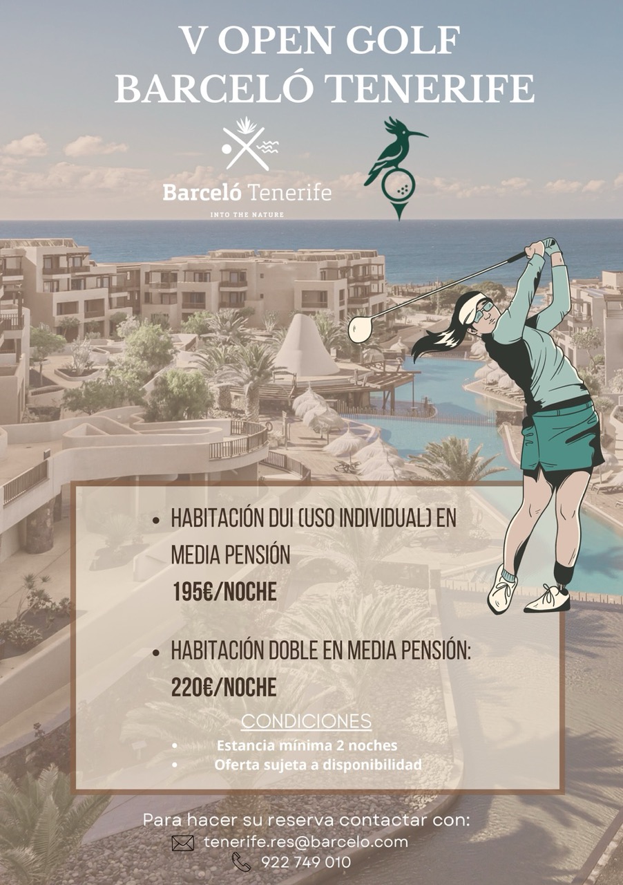 V Edición Torneo Golf Barceló Tenerife
