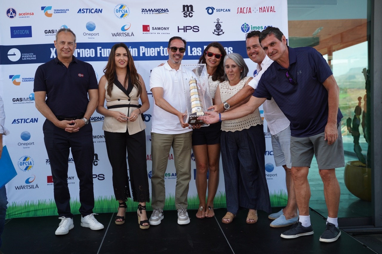 María Castillo, ganadora del XX Torneo Fundación Puertos de Las Palmas