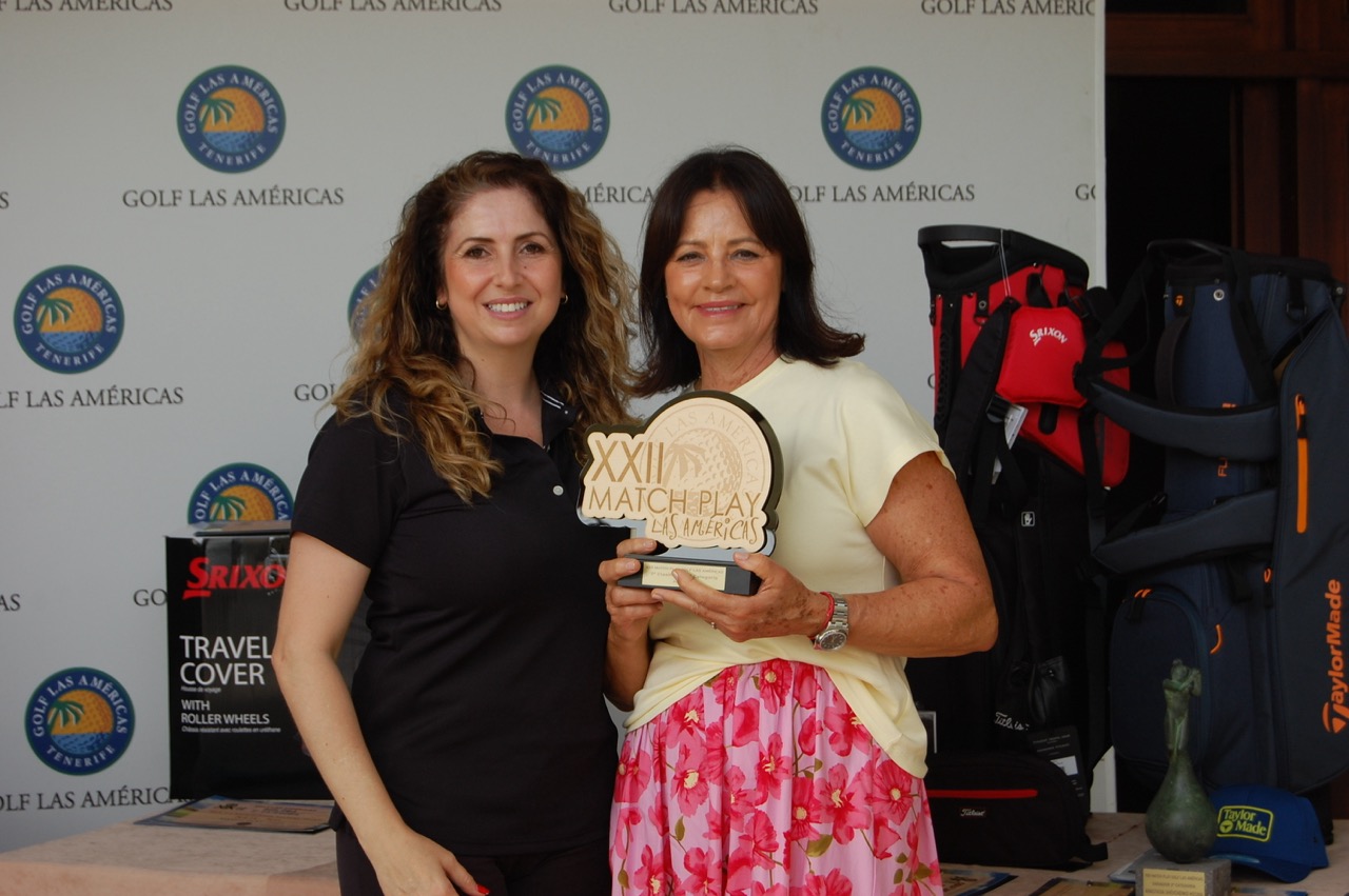 Alan Sierra en 1ª y Anastasia Shevchenko en 2ª, ganadores del XXII Match Play Golf Las Américas.