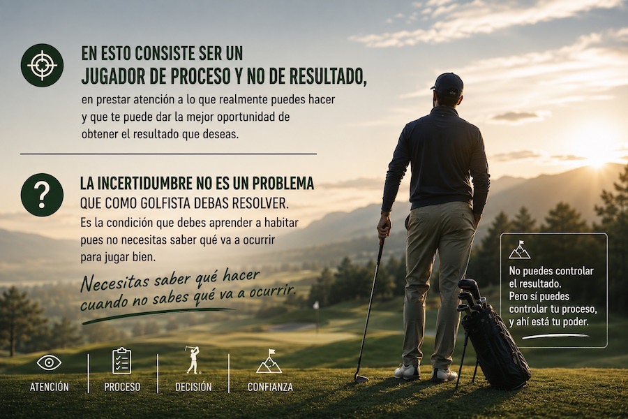 El golf es el juego de la incertidumbre. Por Francisco González.