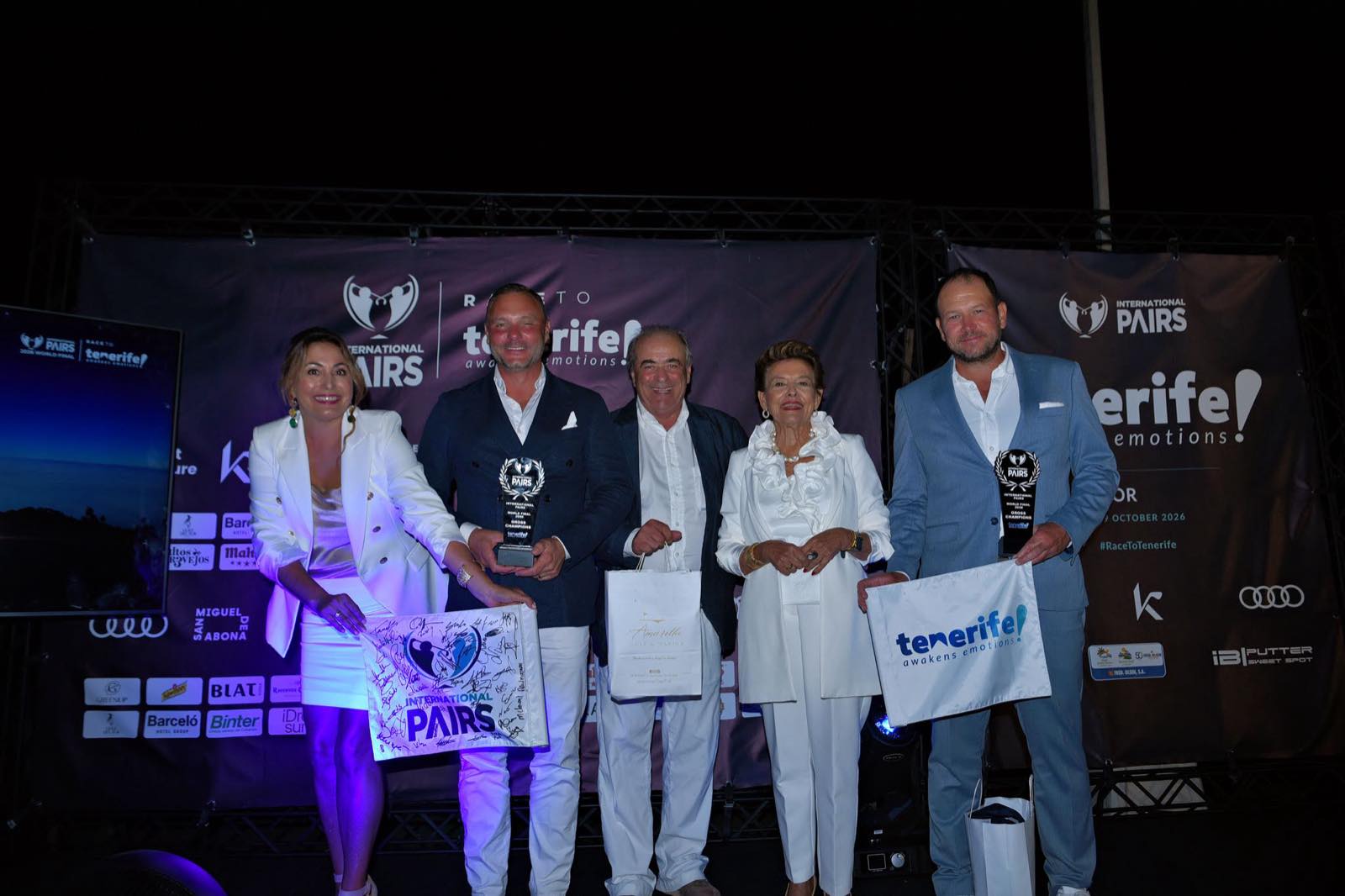 La International Pairs World Final termina con Italia arrasando y a Tenerife como destino turístico de golf de primer nivel
