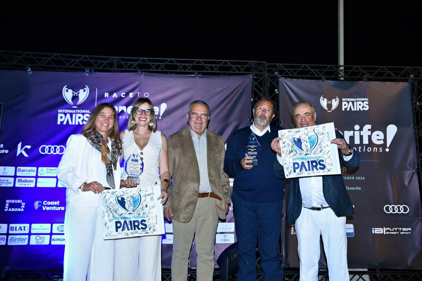 La International Pairs World Final termina con Italia arrasando y a Tenerife como destino turístico de golf de primer nivel